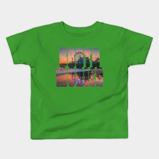 KZK101 Santa Monica Pier Kids T-Shirt